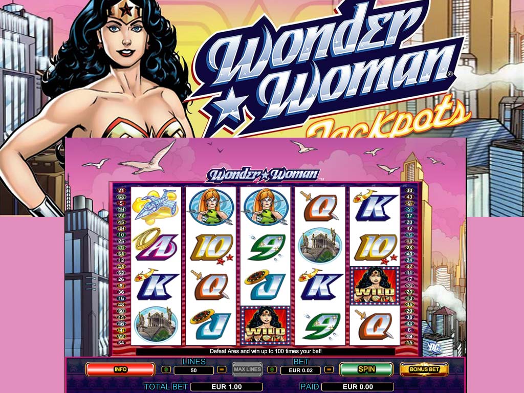 Wonderwoman Spielautomat